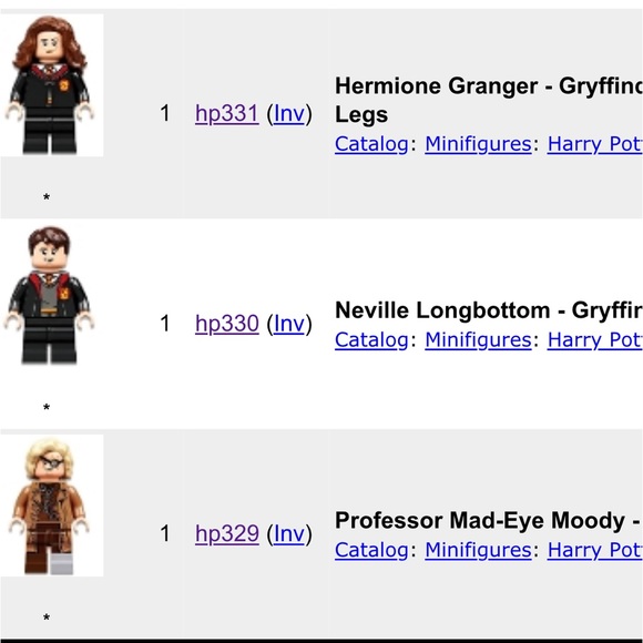 Lego 76397 Minifigures - Picture 7 of 9